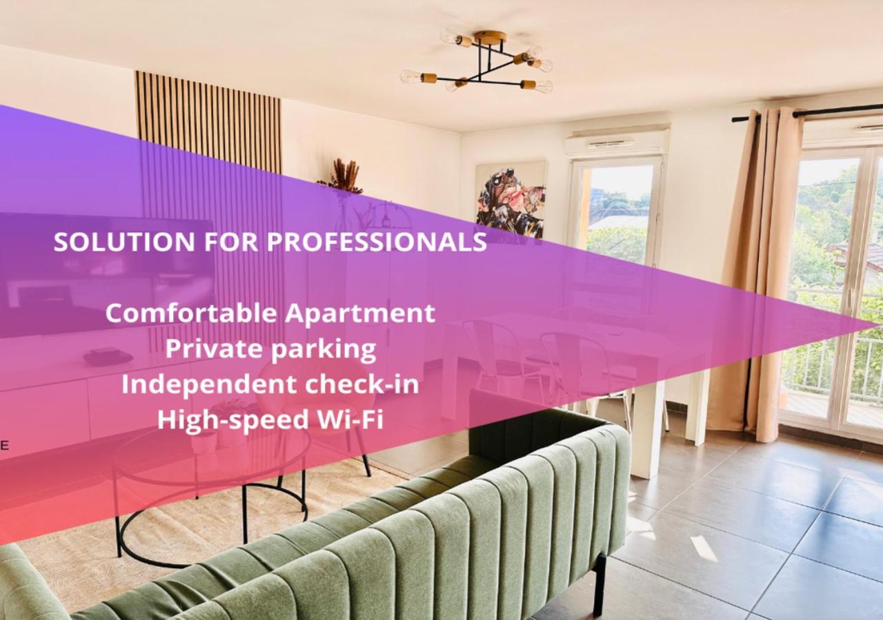 Btobed - Location Professionnelle - Appartement 4 Personnes Parking Gratuit - Proche Parc Des Expositions Et Aeroport Cdg ヴィルパント エクステリア 写真